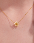 Parijatak gold necklace