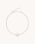 December Holly Silver Birthflower Bracelet