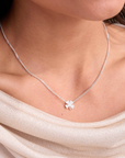 Lucky Clover Silver Necklace