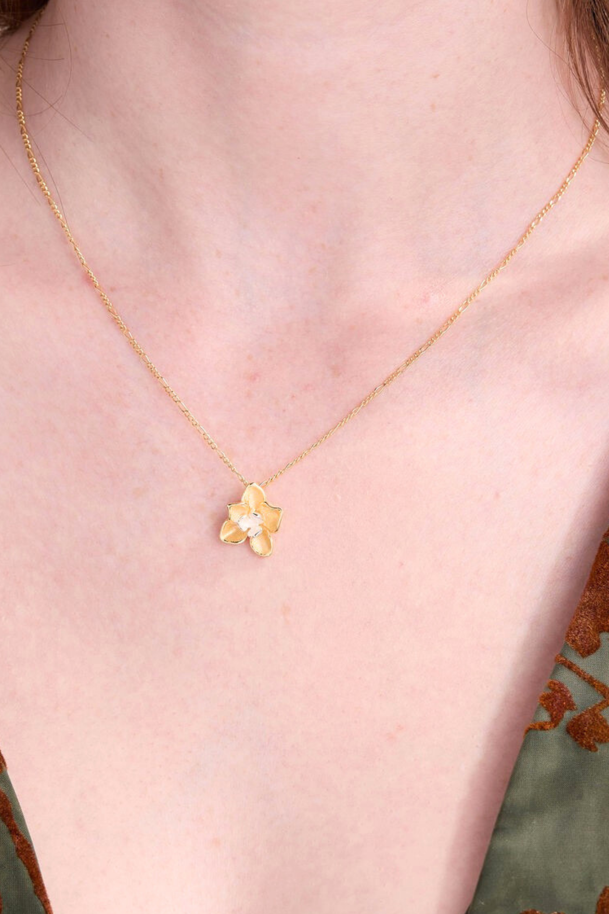 Daffodil Gold Necklace