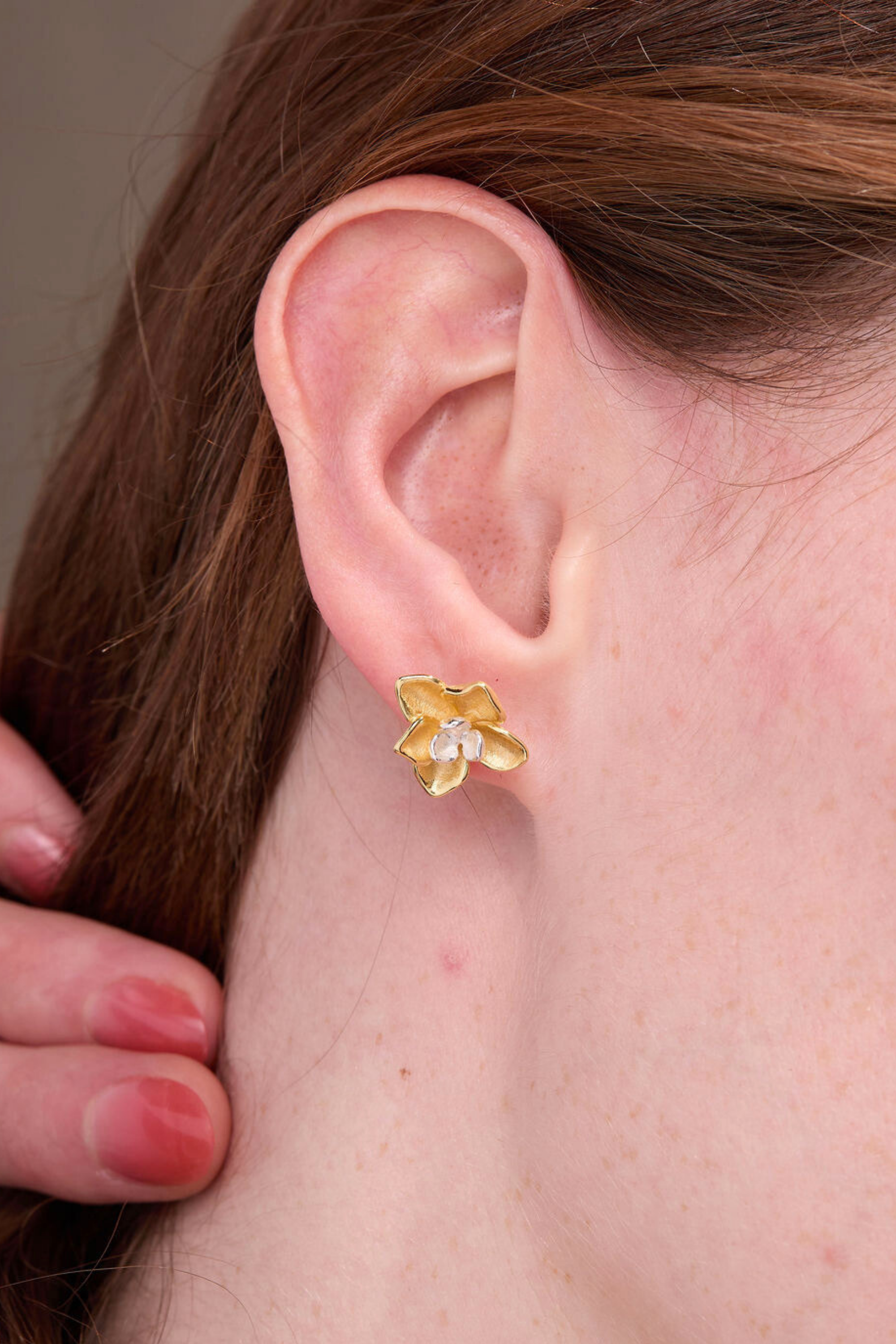 Daffodil Gold Studs