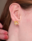 Daffodil Gold Studs