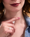 Rosebud Silver Necklace