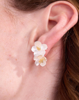 Sakura Bouquet Silver Studs