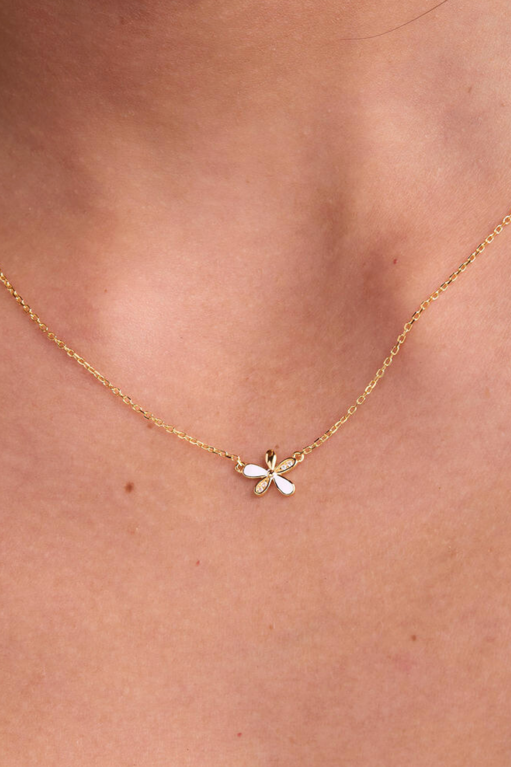Viola Gold Necklace