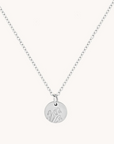 January Snowdrop Silver Birthflower Necklace