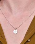 May Lily Silver Birthflower Necklace