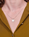 May Lily Silver Birthflower Necklace