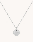 June Rose Silver Birthflower Necklace