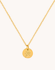 March Daffodils Gold Birthflower Necklace