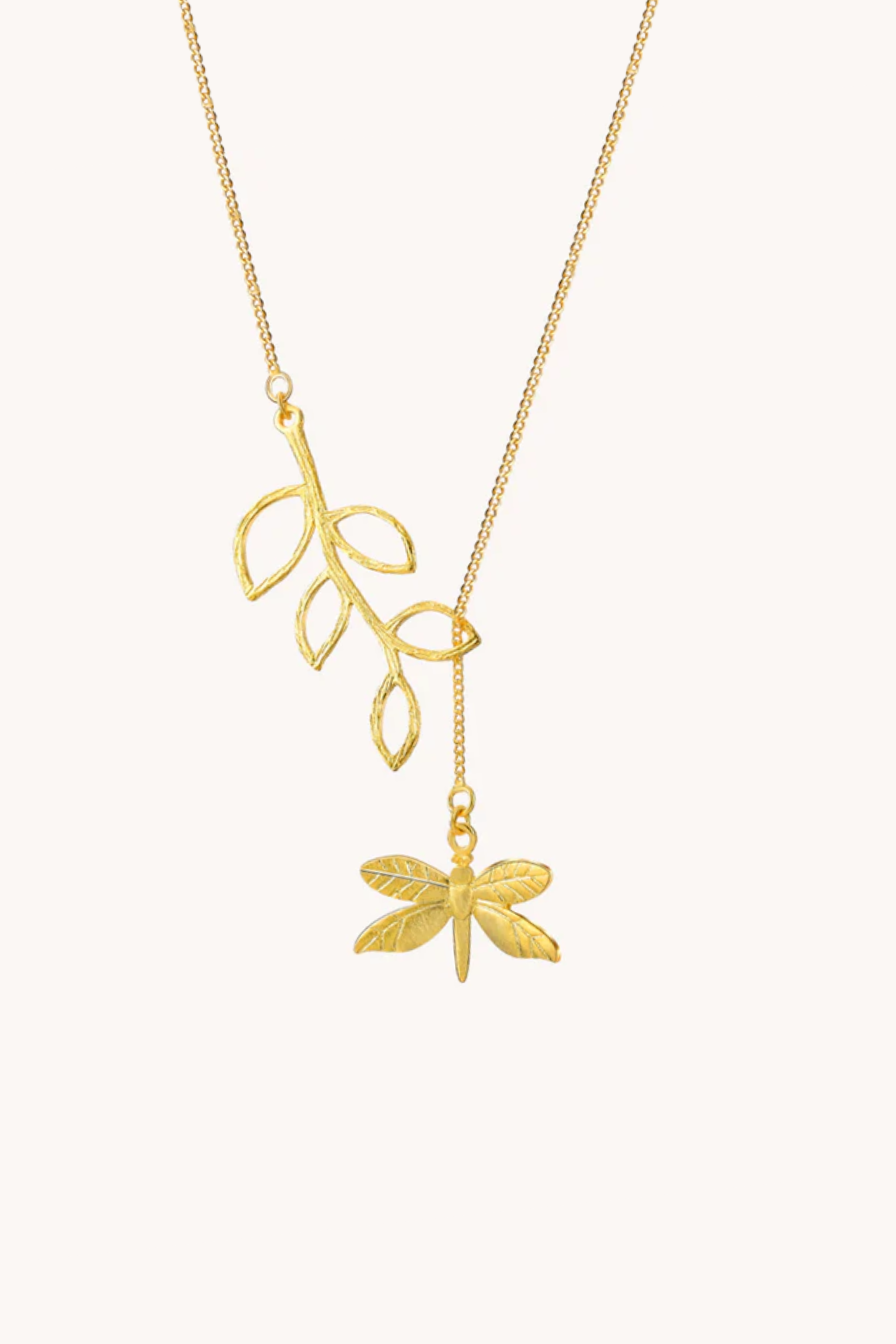 Dragonfly Gold Necklace