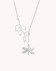 Dragonfly Silver Necklace