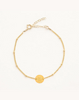 May Lily Gold Birthflower Bracelet