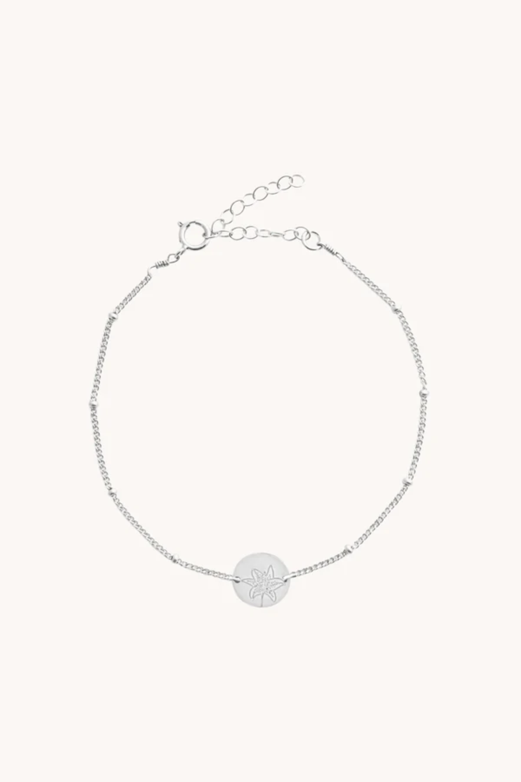May Lily Silver Birthflower Bracelet