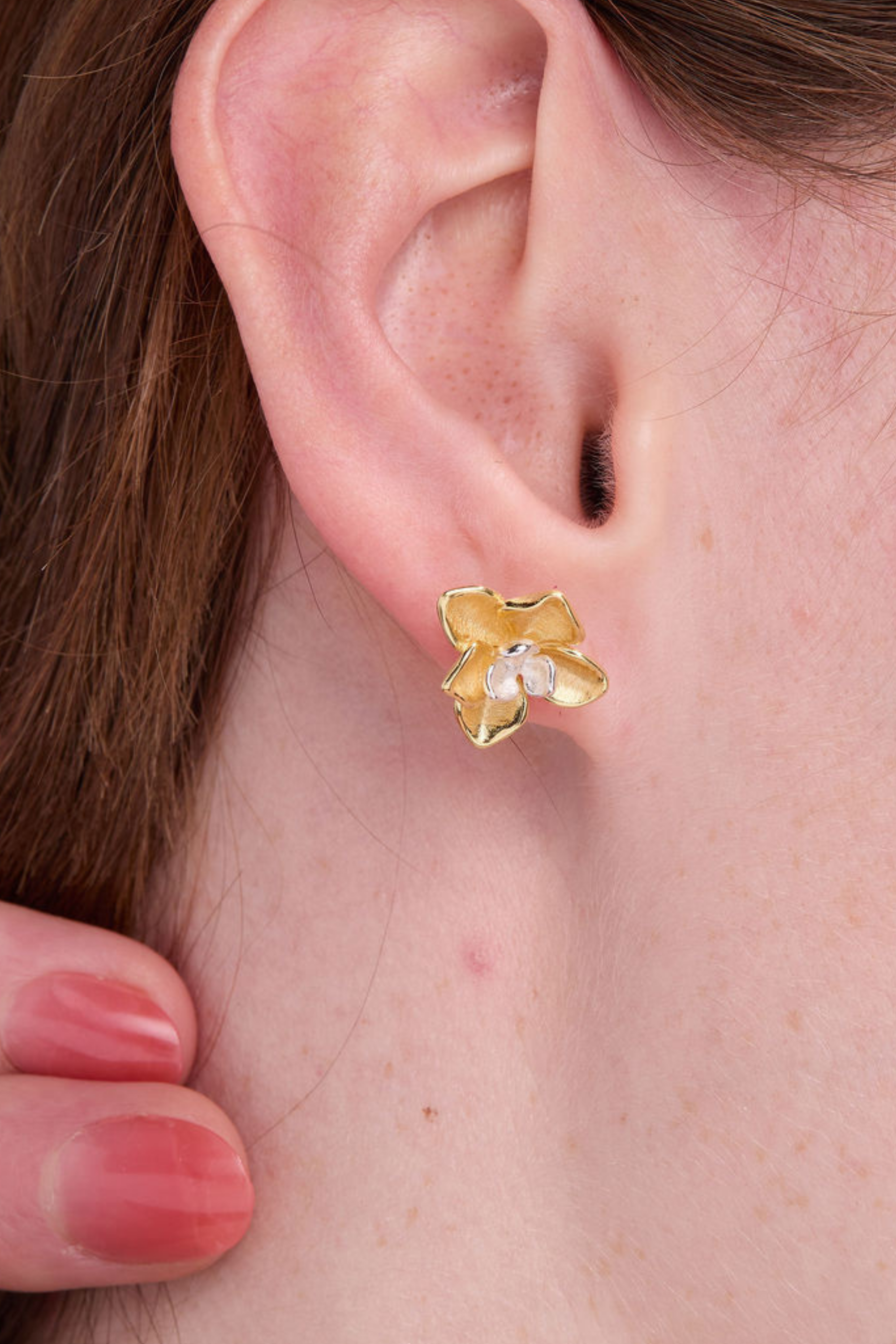 Daffodil Gold Studs