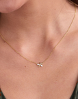 Viola Gold Necklace
