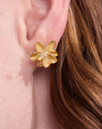 Lotus Gold Studs