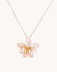 Lotus Silver Necklace