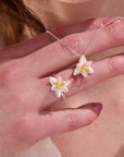 Lotus Blossom Silver Necklace