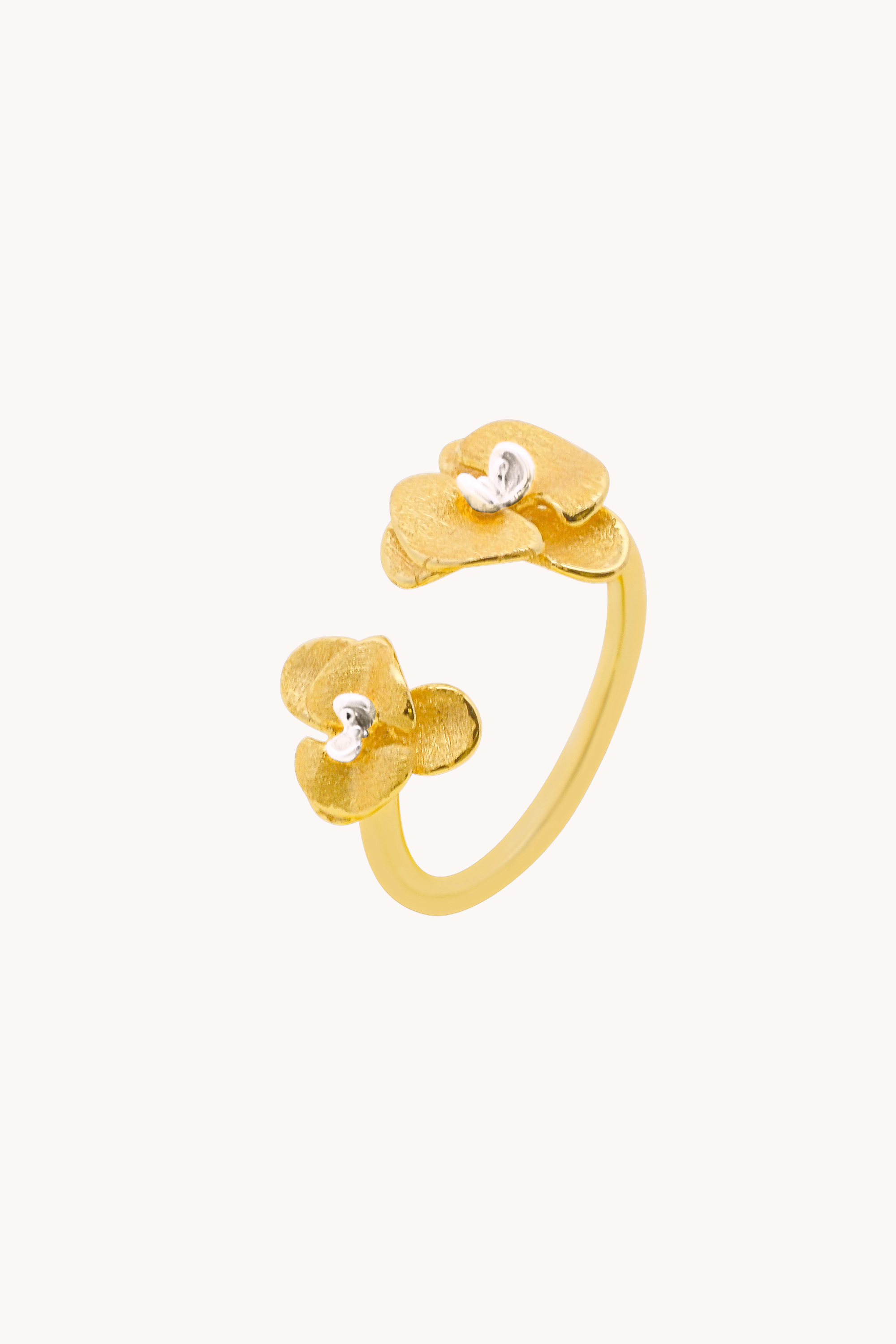 Orchid Gold Adjustable Ring