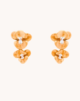 Orchid Gold Studs