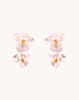 Orchid Silver Studs