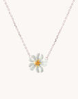 Parijatak silver necklace