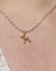 Gold Balloon Dog Necklace