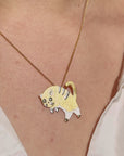 Cat Pendant With Chain