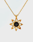 Sunflower Gold Necklace