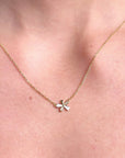 Viola Gold Necklace