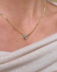 Lucky Clover Gold Necklace