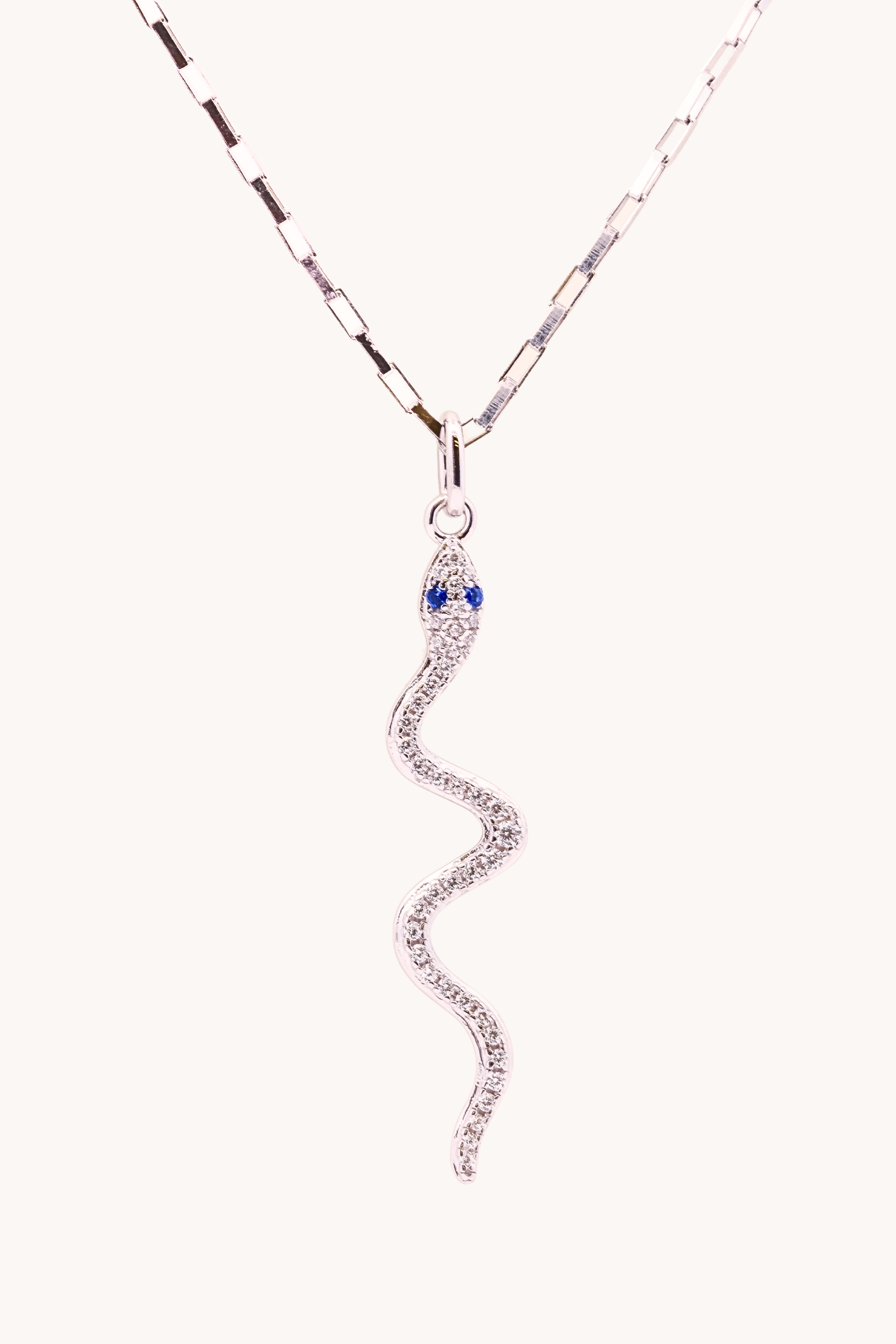 Snake Silver Necklace