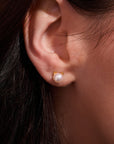 Cat Pearl Studs