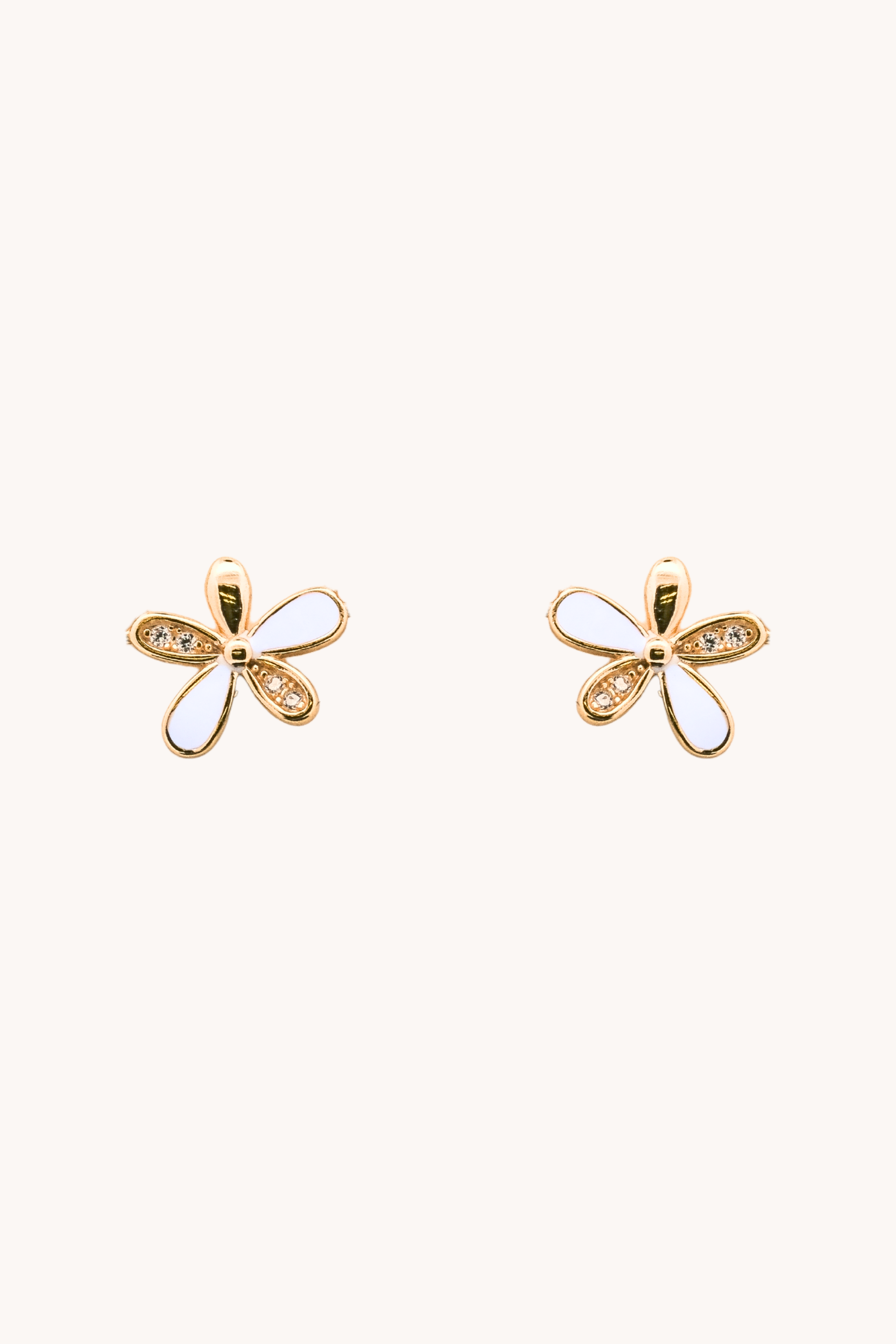 Viola Gold Studs