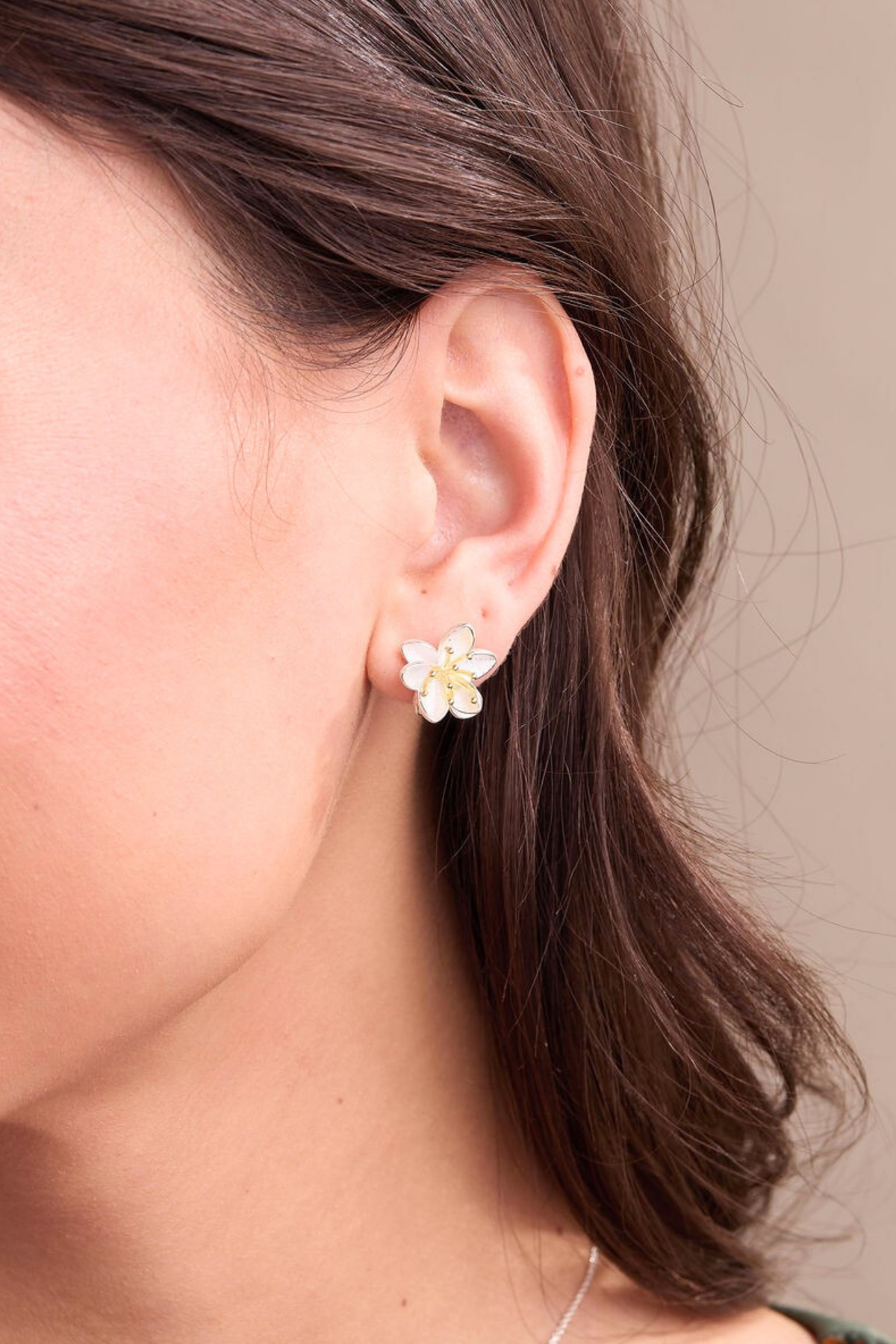 Lotus Silver Studs