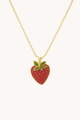 Strawberry Gold Pendant with chain