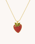 Strawberry Gold Pendant with chain