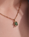 Jade Timeless Pendant With Chain