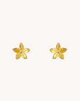 Summer Lily Gold Studs