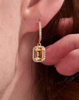Citrine Timeless Gold Studs