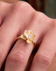Daffodil Gold Adjustable Ring