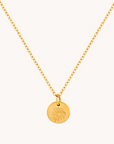 April Daisy Gold Birthflower Necklace