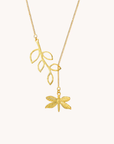 Dragonfly Gold Necklace