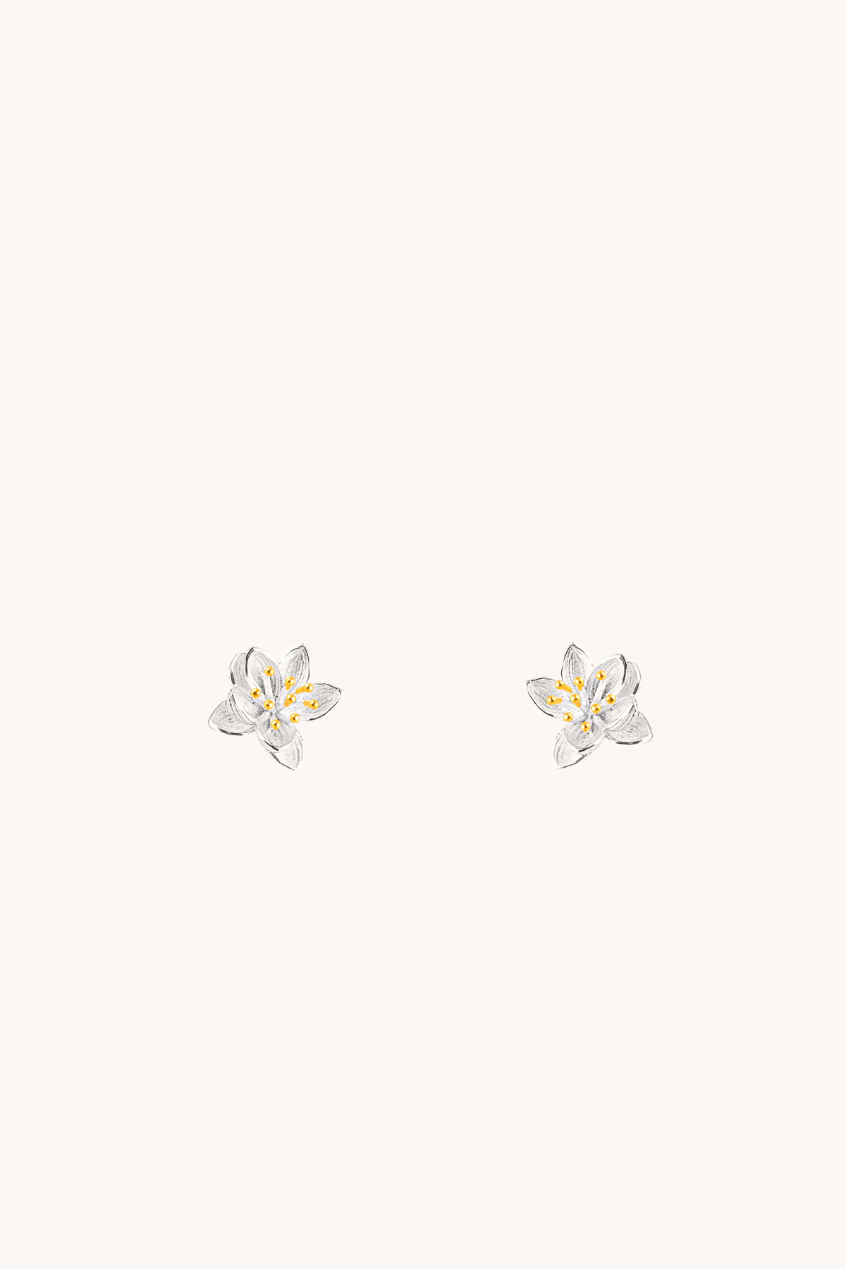 Lotus Stud Earrings