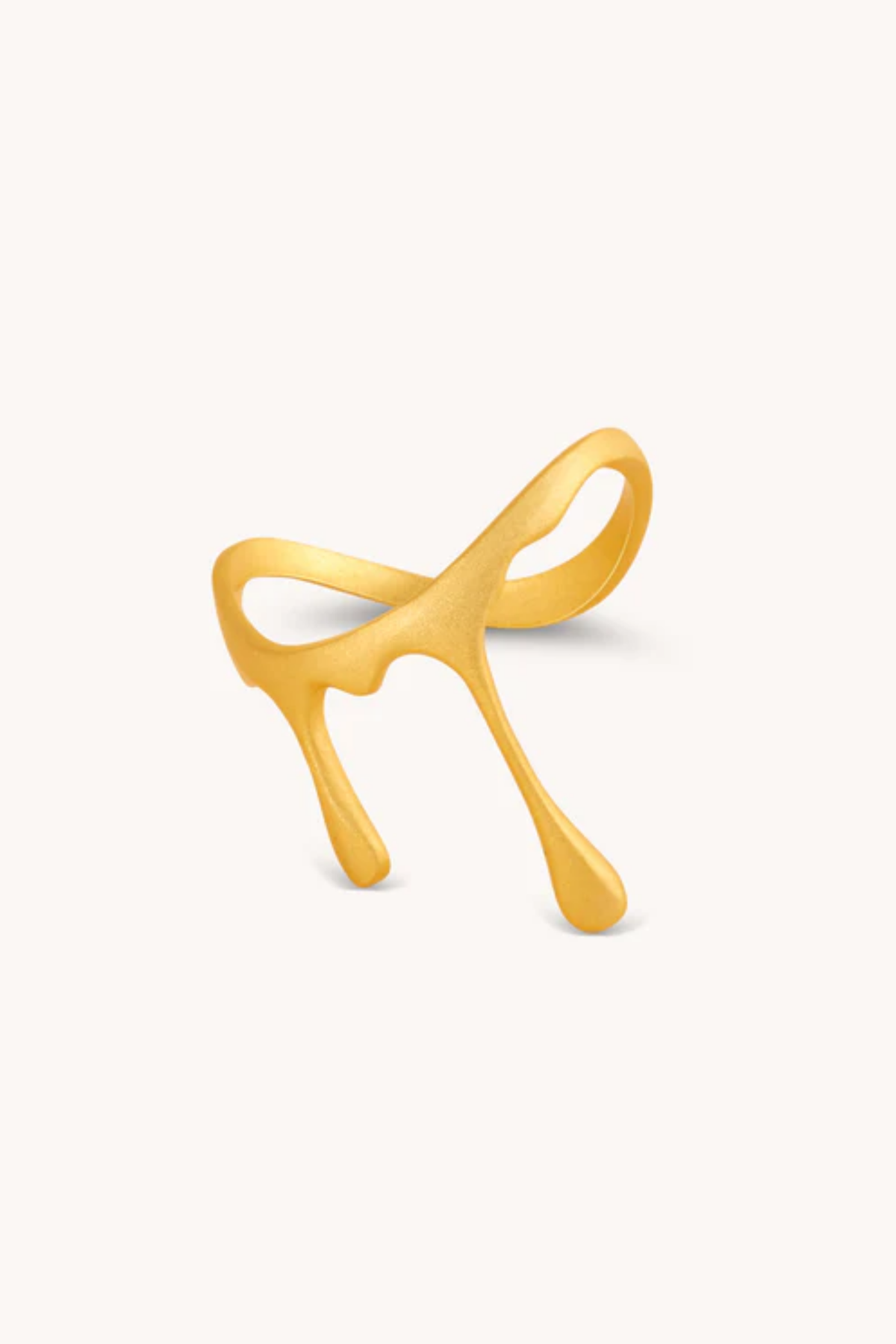 Honey Drip Gold Ring 