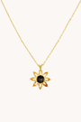Sunflower Gold Necklace