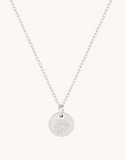April Daisy Silver Birthflower Necklace