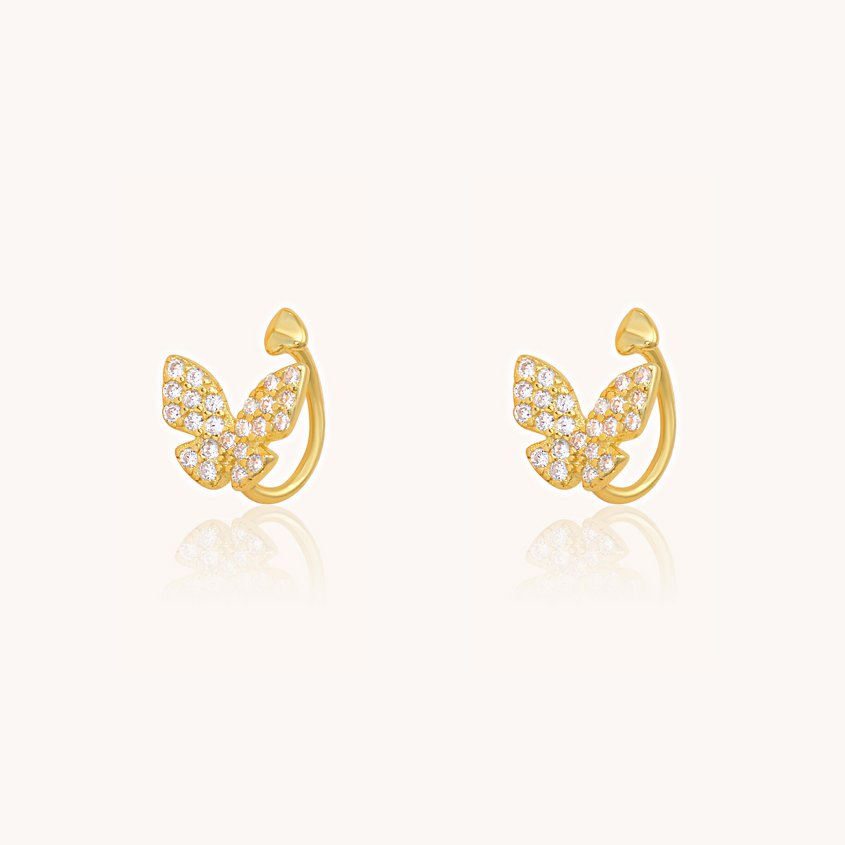 Butterfly Gold Ear Cuff