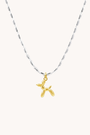Gold Balloon Dog Necklace